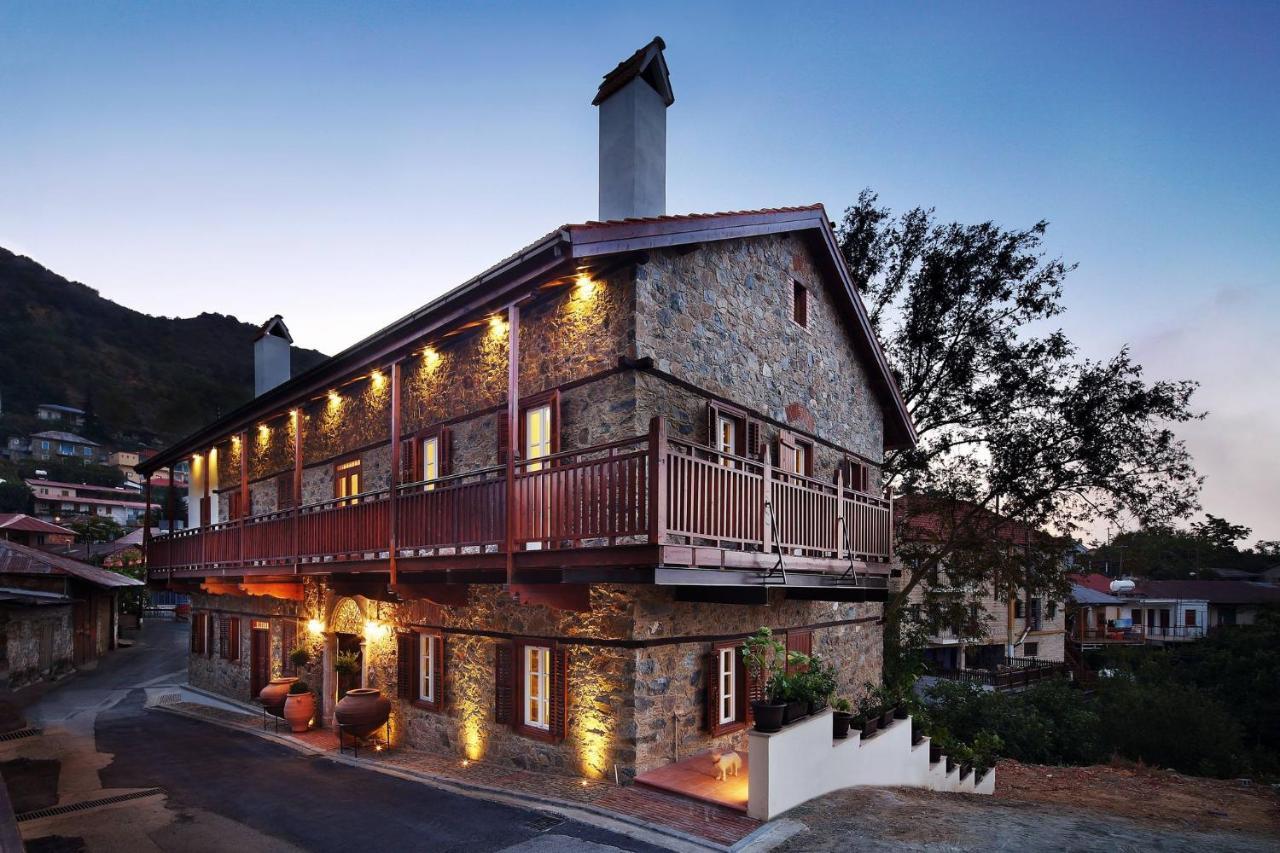 Aristotelio Boutique Hotel Pedhoulas Exterior foto